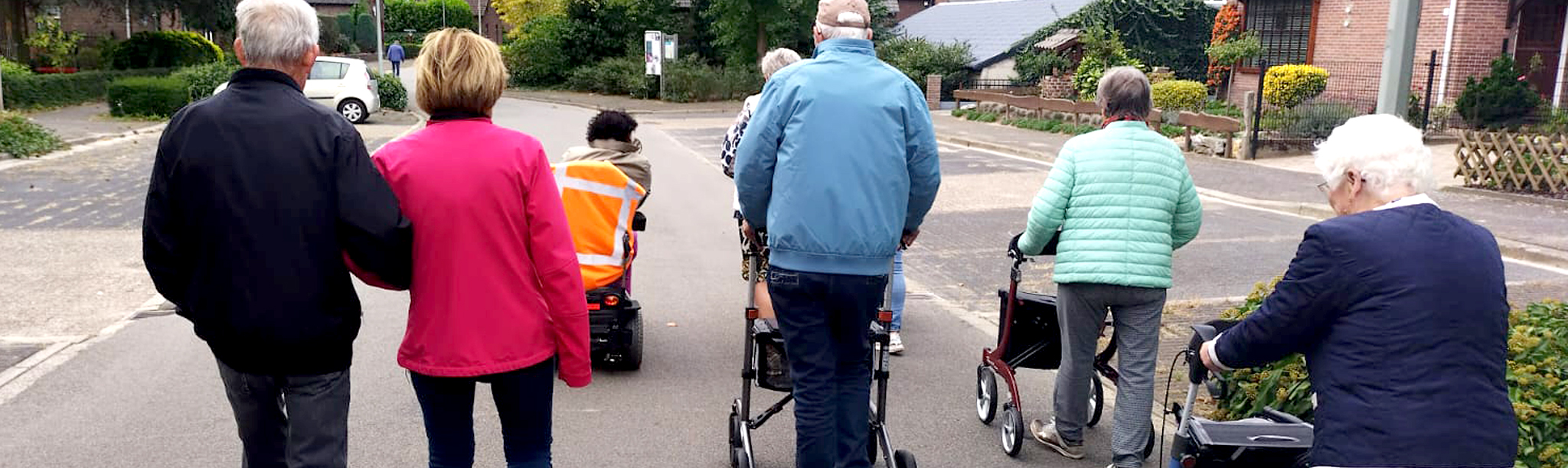 Minder mobiele wandeltocht