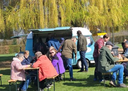 Gelukswandeling een succes