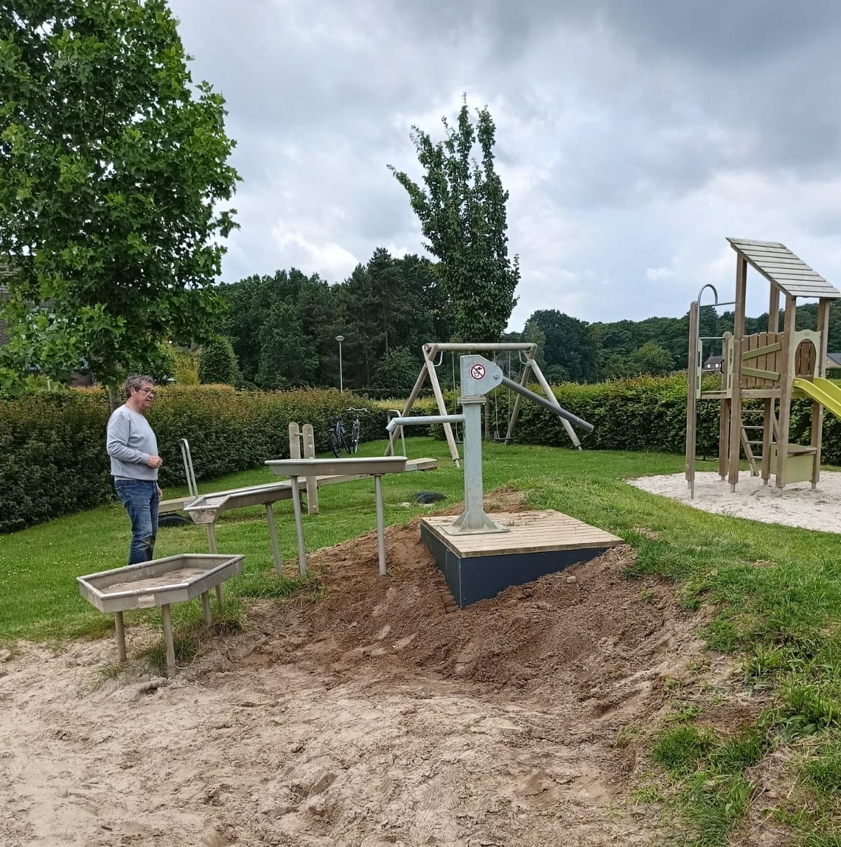 Reparatie pomp platform