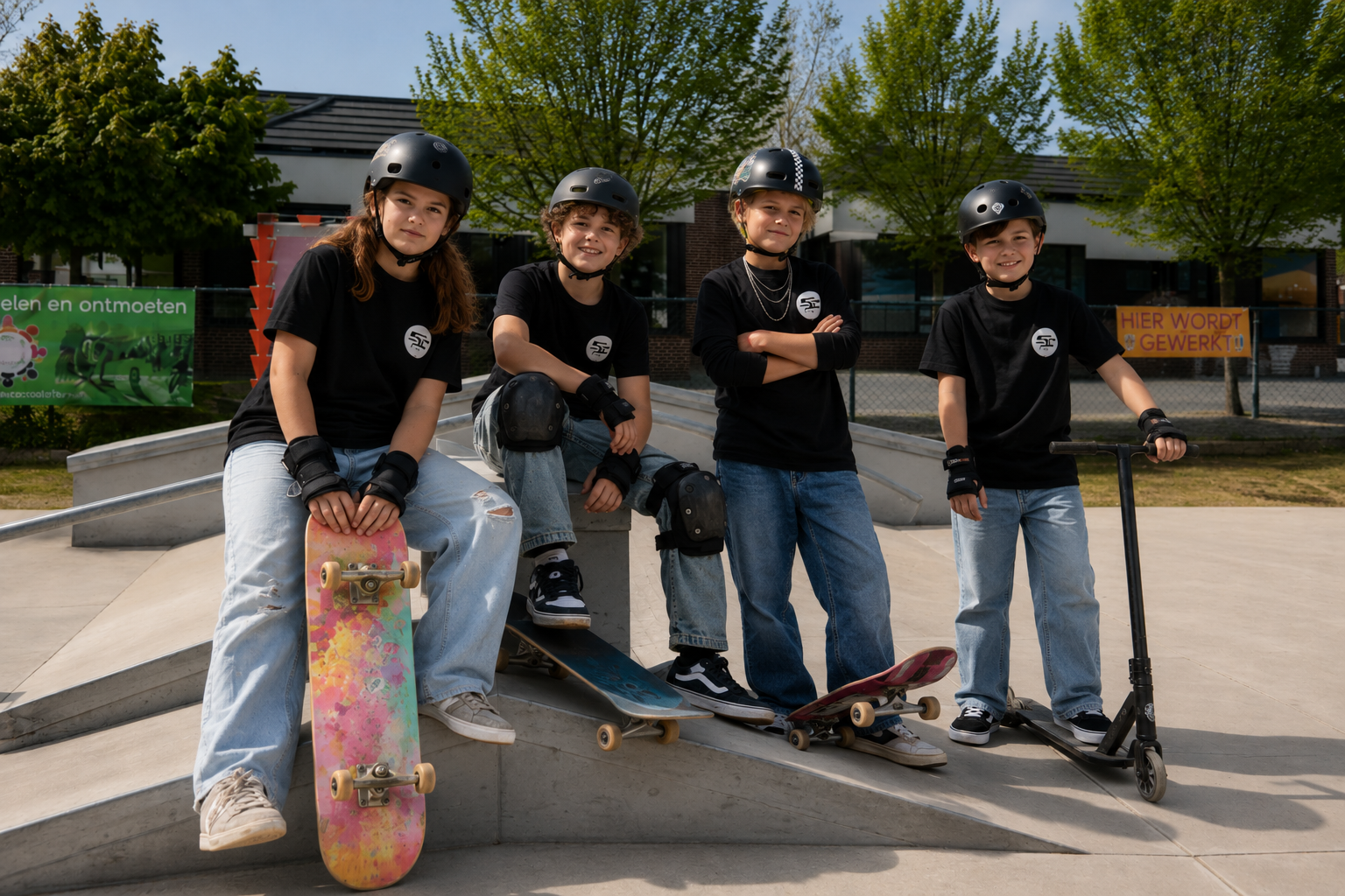 Gratis skate workshops in Montfort