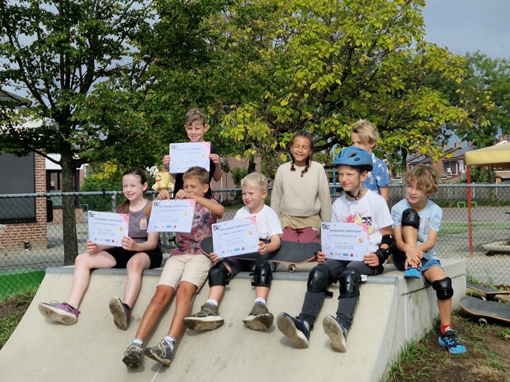 Skateworkshop certificaat